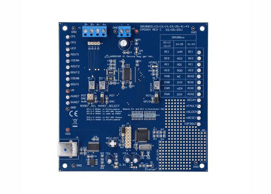 DRV8824EVM एम्बेडेड सॉल्यूशंस 45V DRV8824 द्विध्रुवी स्टेपर मोटर ड्राइवर मूल्यांकन मॉड्यूल