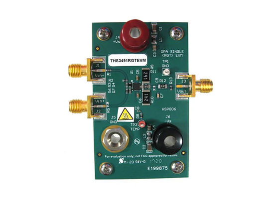THS3491RGTEVM Embedded Solutions 900MHz 520mA Current Feedback Amplifier Evaluation Board