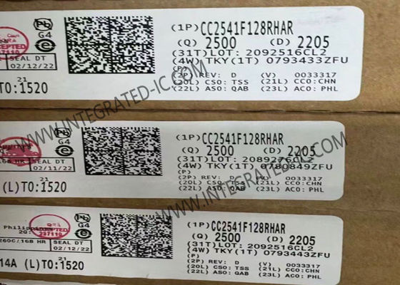 वायरलेस कम्युनिकेशन मॉड्यूल CC2541F128RHAR ब्लूटूथ कम ऊर्जा वायरलेस MCU