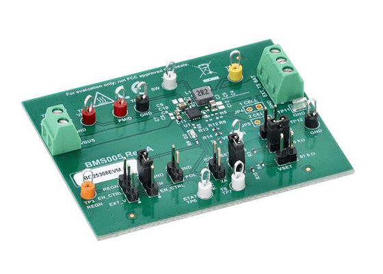 BQ25308EVM एम्बेडेड समाधान 1-सेल 17V 3A बैटरी चार्जर BQ25308 मूल्यांकन मॉड्यूल