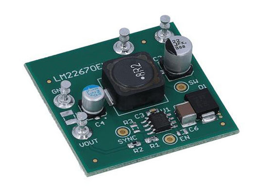 LM22670EVAL एम्बेडेड समाधान मूल्यांकन बोर्ड LM22670 SIMPLE SWITCHER बक कनवर्टर