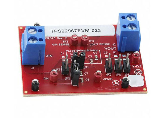 TPS22967EVM-023 एम्बेडेड समाधान TPS22967 4A लोड स्विच मूल्यांकन मॉड्यूल