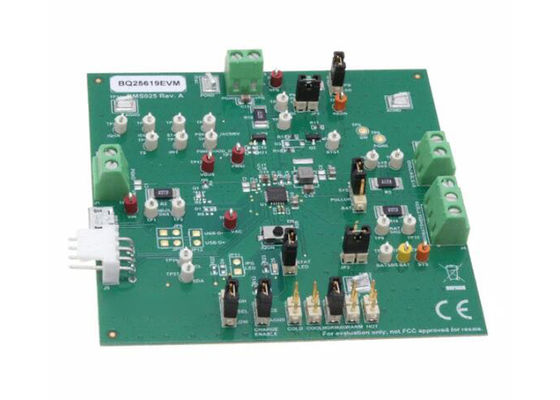 BQ25619EVM एम्बेडेड समाधान मूल्यांकन मॉड्यूल 1.5A सिंगल सेल बक बैटरी चार्जर