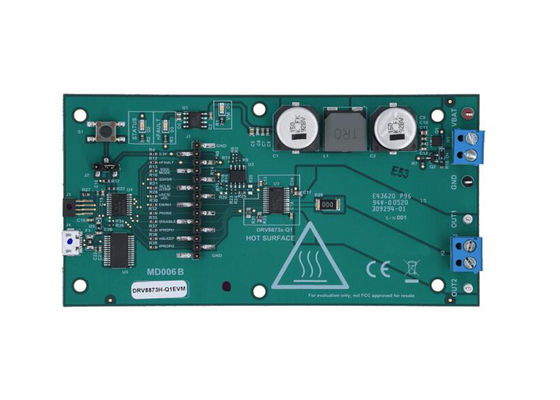DRV8873H-Q1EVM एम्बेडेड समाधान ऑटोमोटिव 10A H-ब्रिज मोटर ड्राइवर मूल्यांकन मॉड्यूल