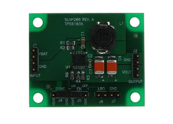 TPS61030EVM-208 Embedded Solutions 5V 1A DC/DC Step Up Converter Evaluation Board