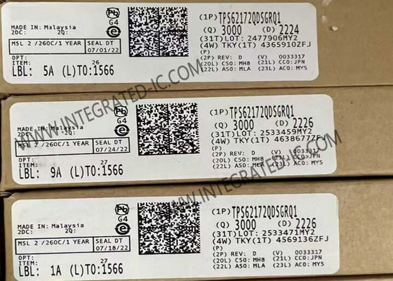 TPS62172QDSGRQ1 इंटीग्रेटेड सर्किट चिप 17V 0.5A ऑटोमोटिव स्टेप-डाउन कनवर्टर