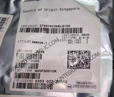 NX5P3001UK Integrated Circuit Chip 3A Bidirectional High Side Power Switch IC with WLCSP12 Package and 100 mOhms On Resistance