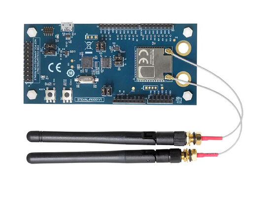 STEVAL-FKI001V1 एम्बेडेड सॉल्यूशंस डुअल रेडियो BT कम ऊर्जा और उप-1GHz मूल्यांकन बोर्ड