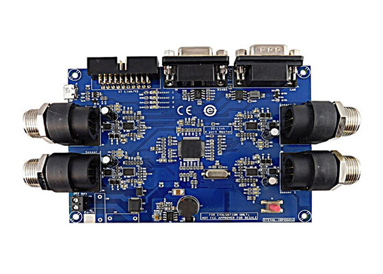 STEVAL-IDP004V2 एम्बेडेड सॉल्यूशंस IO-Link मास्टर मल्टी-पोर्ट इंटरफ़ेस ट्रांससीवर मूल्यांकन बोर्ड