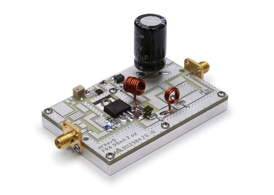 MRF101AN-81MHZ एम्बेडेड सॉल्यूशंस वाइडबैंड आरएफ पावर एलडीएमओएस ट्रांजिस्टर संदर्भ सर्किट बोर्ड