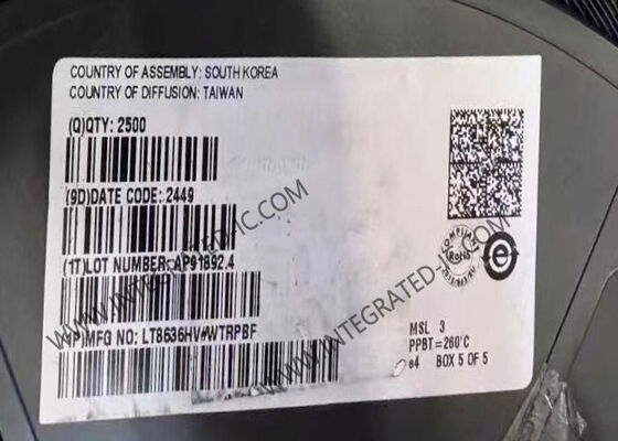 एकीकृत सर्किट चिप LT8636HV 42V 7A पीक सिंक्रोनस स्टेप-डाउन साइलेंट स्विचर