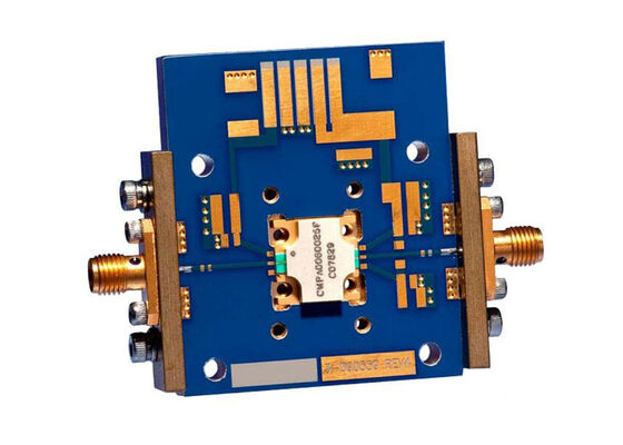 CMPA0527005F-AMP1 एम्बेडेड समाधान टेस्ट बोर्ड CMPA2735075F GaN MMIC पावर एम्पलीफायर मूल्यांकन बोर्ड