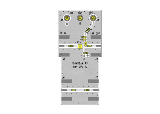 TQL9047-PCB-RF एम्बेडेड समाधान 50MHz से 4.2GHz उच्च रैखिकता लाभ ब्लॉक मूल्यांकन बोर्ड