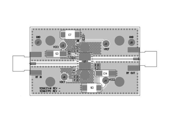 TQP9218-EVB एम्बेडेड सॉल्यूशंस TQP9218 0.25W छोटे सेल पावर एम्पलीफायर मूल्यांकन बोर्ड