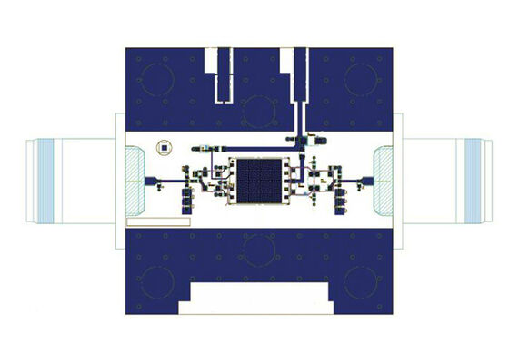 RFCM4363PCBA-410 एम्बेडेड समाधान 45MHz से 1218MHz GaAs/GaN पुश पुल मॉड्यूल मूल्यांकन बोर्ड