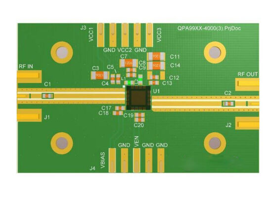 QPA9903EVB01 एम्बेडेड समाधान उच्च-दक्षता रैखिक शक्ति एम्पलीफायर मूल्यांकन बोर्ड