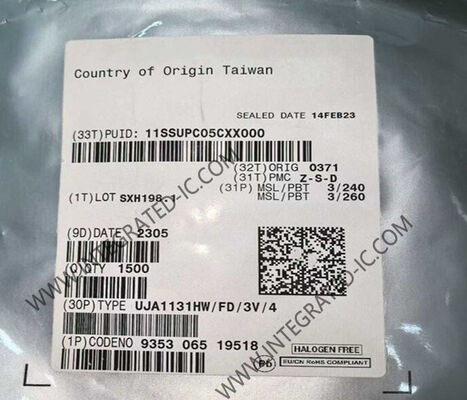 UJA1131HW इंटीग्रेटेड सर्किट चिप सिस्टम बेसिस चिप जिसमें बक/बूस्ट कनवर्टर HTQFP48 पैकेज ऑटोमोटिव अनुप्रयोगों के लिए