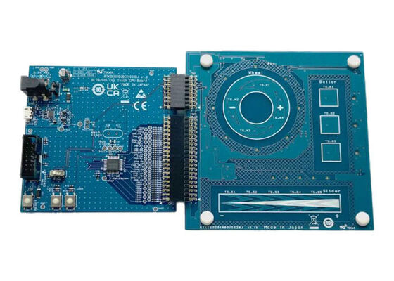 RTK0EG0047S01001BJ एम्बेडेड समाधान RL78/G16 कैपेसिटिव टच मूल्यांकन प्रणाली