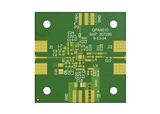 QPA9510EVB एम्बेडेड सॉल्यूशंस 3V सामान्य प्रयोजन/जीएसएम पावर एम्पलीफायर मूल्यांकन बोर्ड