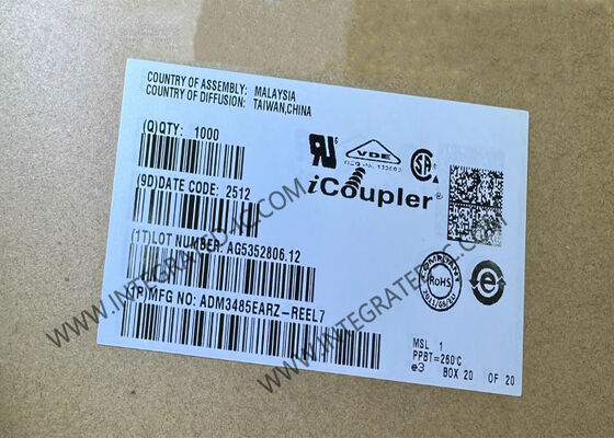 ADM3485EARZ एकीकृत सर्किट चिप ESD-संरक्षित 3.3V 12 Mbps RS-485/RS-422 ट्रांससीवर