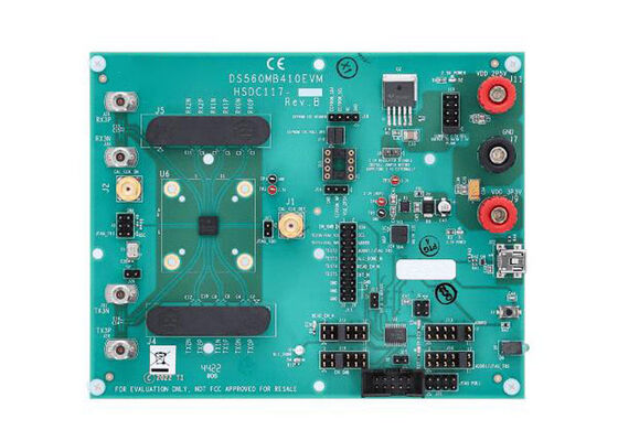 DS560MB410EVM एम्बेडेड समाधान DS560MB410 4-चैनल रैखिक रीड्राइवर मूल्यांकन मॉड्यूल