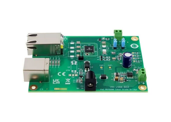 EV65N25A एम्बेडेड सॉल्यूशंस आइडियल डायोड कंट्रोलर पावर मैनेजमेंट मूल्यांकन बोर्ड