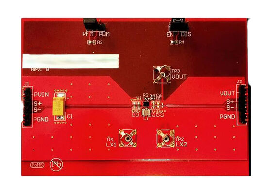 ISL91108IIN-EVZ एम्बेडेड समाधान 4.2A उच्च दक्षता बक-बूस्ट रेगुलेटर मूल्यांकन बोर्ड