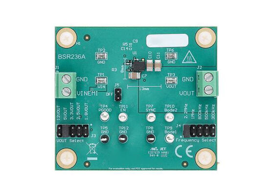 TPSM33625EVM एम्बेडेड सॉल्यूशंस TPSM33625 सिंक्रोनस बक पावर मॉड्यूल मूल्यांकन मॉड्यूल