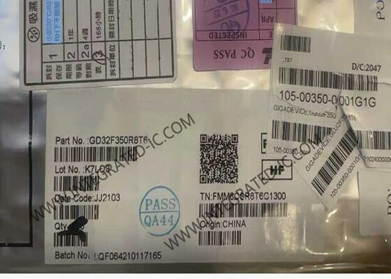 GD32F350R8T6 32-बिट माइक्रोकंट्रोलर MCU Arm Cortex-M4 कोर 108MHz 64K फ्लैश 16K SRAM के साथ