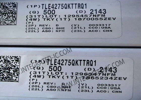 TLE4275QKTTRQ1 इंटीग्रेटेड सर्किट चिप ऑटोमोटिव 500mA 40V पावर-अच्छा के साथ कम-ड्रॉपआउट रैखिक नियामक