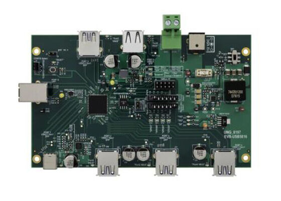 ईवीबी-यूएसबी5816 एम्बेडेड सॉल्यूशंस यूएसबी5816 यूएसबी3.2 स्मार्टहब मूल्यांकन बोर्ड