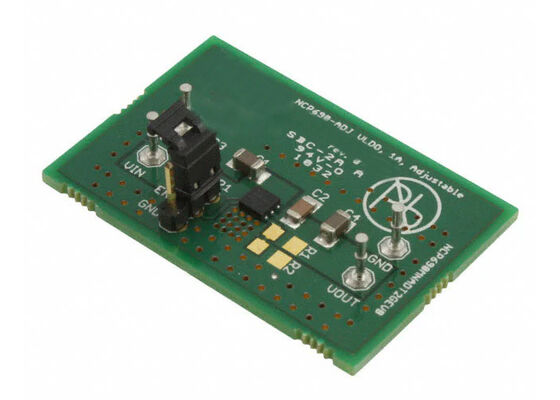 NCP690MNADT2GEVB एम्बेडेड सॉल्यूशंस सिंगल चैनल 1A रैखिक वोल्टेज रेगुलेटर मूल्यांकन बोर्ड