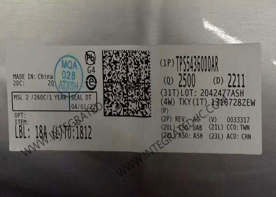 TPS54360DDAR इंटीग्रेटेड सर्किट चिप 60V 3.5A स्टेप-डाउन DC/DC कनवर्टर इको-मोड के साथ