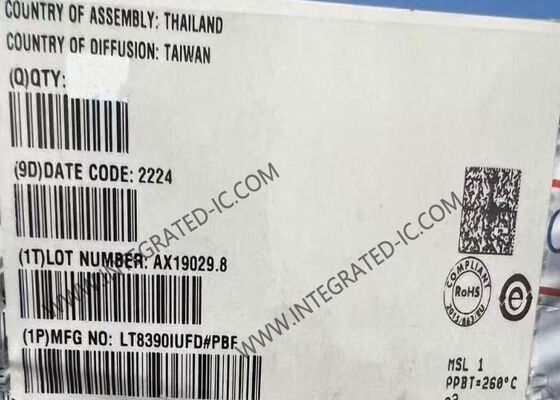 LT8390IUFD 60V 4 स्विच Buck बूस्ट नियंत्रक आईसी चिप QFN28 पैकेज में