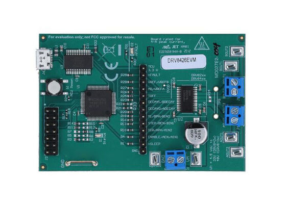 DRV8426EVM एम्बेडेड समाधान मूल्यांकन मॉड्यूल DRV8426 स्टेपर मोटर ड्राइवर बोर्ड