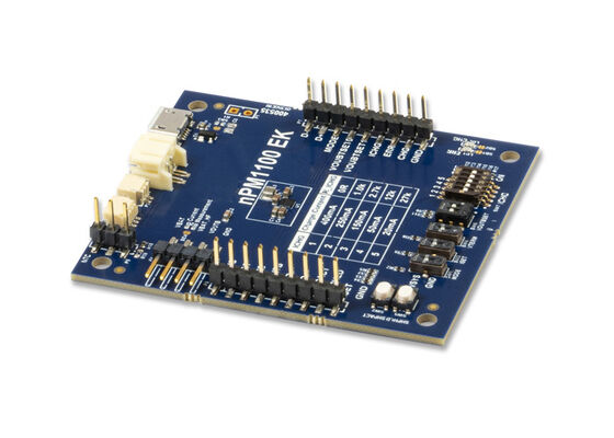 NPM1100-EK एम्बेडेड समाधान बैटरी चार्जर पावर मैनेजमेंट मूल्यांकन बोर्ड