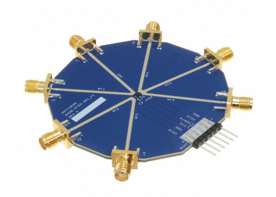 SKY13636-695EK1 एम्बेडेड सॉल्यूशंस 700MHz से 3.8GHz SP6T स्विच मूल्यांकन बोर्ड