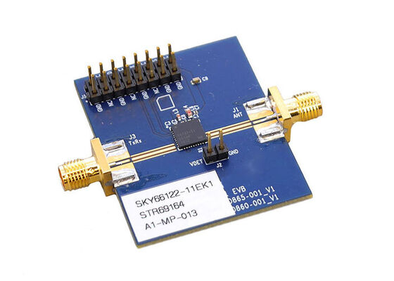 SKY66122-11EK1 एम्बेडेड सॉल्यूशंस SKY66122 863MHz से 928MHz फ्रंट एंड मूल्यांकन बोर्ड