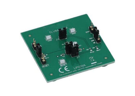 TLV841EVM एम्बेडेड सॉल्यूशंस TLV841 वोल्टेज पर्यवेक्षक मूल्यांकन मॉड्यूल