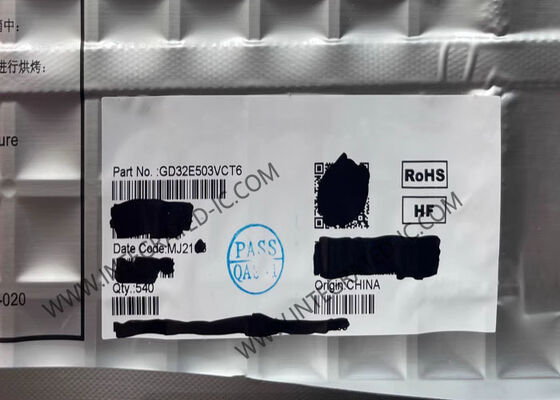 GD32E503VCT6 32-बिट माइक्रो कंट्रोलर MCU उच्च प्रदर्शन 180MHz 1.71V से 3.63V