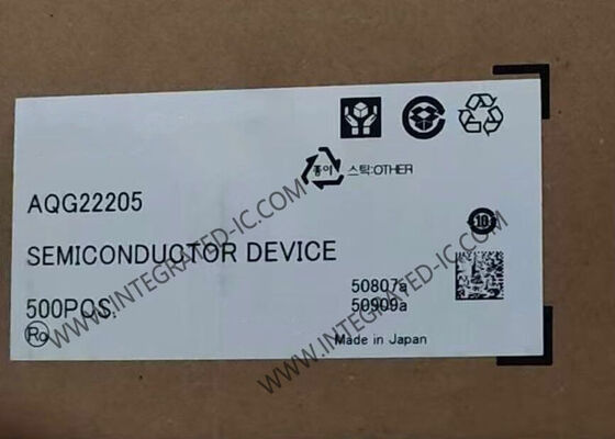 AQG22205 एकीकृत सर्किट चिप 75V से 264V 2A स्न्यबर सर्किट के साथ ठोस राज्य फोटो-कपल्ड रिले