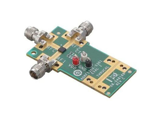 ADRF5301-EVALZ एम्बेडेड समाधान 37GHz से 49GHz ADRF5301 SPDT स्विच मूल्यांकन बोर्ड
