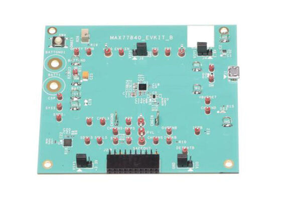 MAX77840EVKIT एम्बेडेड सॉल्यूशंस MAX77840 3.15A स्विच मोड चार्जर मूल्यांकन बोर्ड