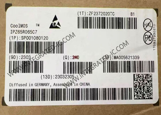 IPZ65R065C7 650V N-चैनल पावर MOSFET ट्रांजिस्टर इंटीग्रेटेड सर्किट चिप