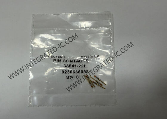 38941-22L DEUTSCH कनेक्टर टर्मिनल 28 22AWG 5A रेटेड करंट गोल्ड प्लेटेड सर्कुलर कनेक्टर्स