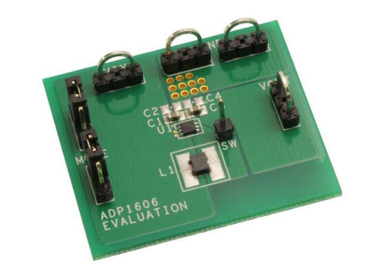 ADP1606-1.8-EVALZ एम्बेडेड सॉल्यूशंस ADP1606 सिंक्रोनस बूस्ट डीसी टू डीसी कन्वर्टर मूल्यांकन बोर्ड