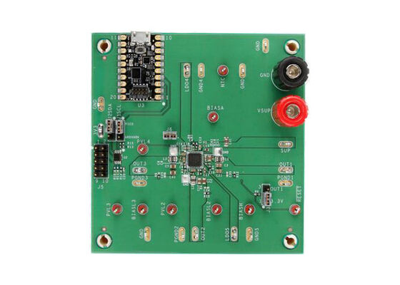 MAX25222EVKIT एम्बेडेड सॉल्यूशंस MAX25222 ऑटोमोटिव 4-चैनल TFT-LCD पावर सप्लाई मूल्यांकन बोर्ड