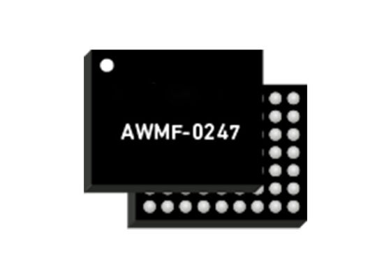 AWMF-0247 Ku-Band Quad Tx/Rx Beamformer IC वायरलेस कम्युनिकेशन मॉड्यूल TDD हाफ-ड्यूप्लेक्स क्षमता के साथ