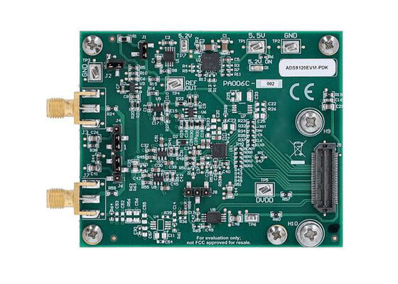 ADS9120EVM-PDK एम्बेडेड सॉल्यूशंस ADS9120 16-बिट SAR ADC EVM प्रदर्शन प्रदर्शन किट