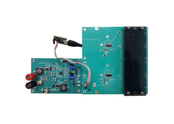 MAX25608BEVSYS एम्बेडेड सॉल्यूशंस 4V से 60V 1.4A 12-चैनल एलईडी मैट्रिक्स मैनेजर मूल्यांकन बोर्ड